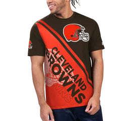 Starter Finish Line Extreme Graphic T-Shirt - Cleveland Browns T-shirts
