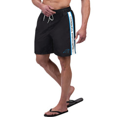 G-III Sports by Carl Banks Streamline Volley Swim Shorts - Carolina Panthers Shorts