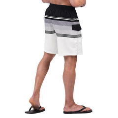 G-III Sports by Carl Banks Jump Shot Volley Swim Trunks - Las Vegas Raiders