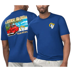 Margaritaville Licensed to Chill T-Shirt - Los Angeles Rams T-shirts