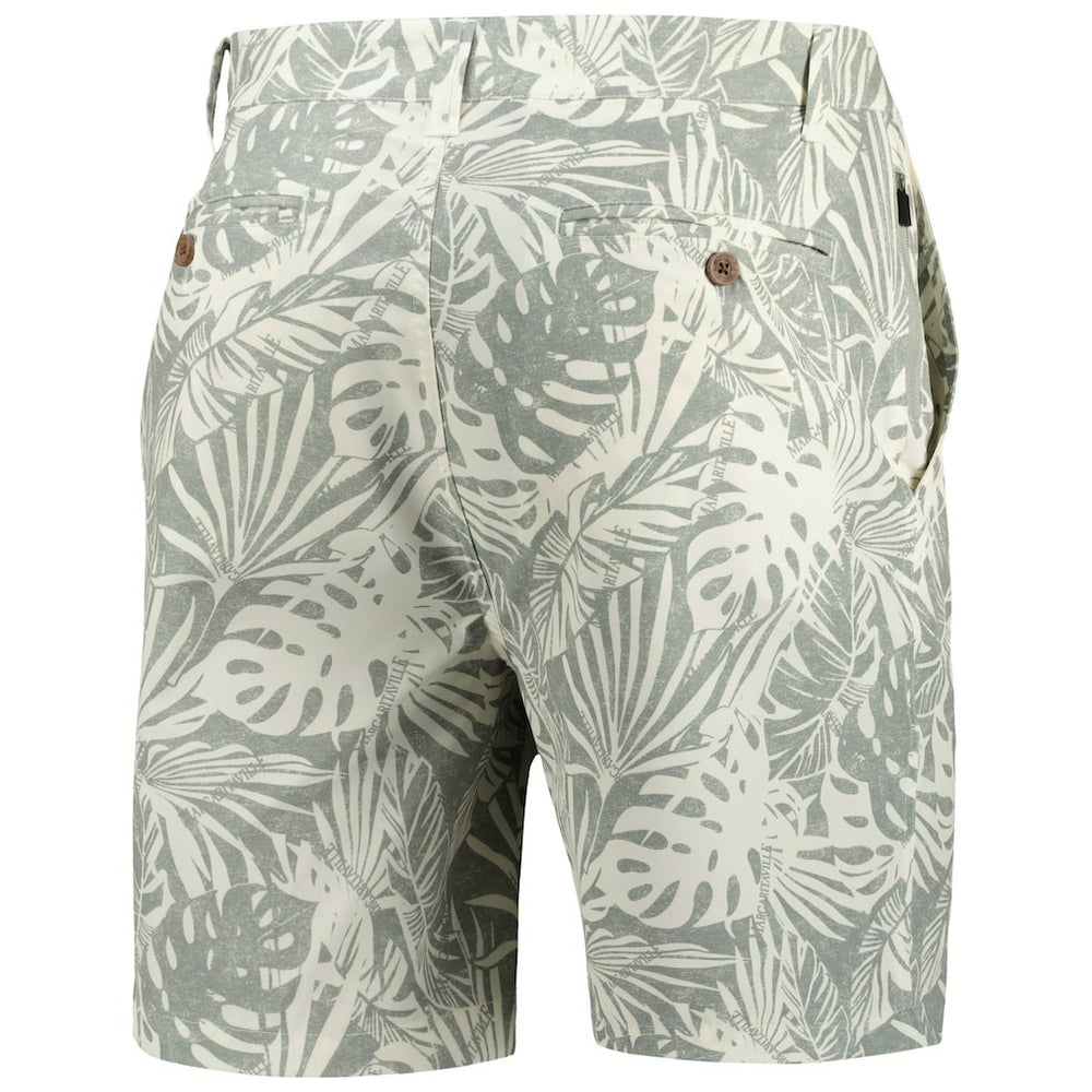 Margaritaville Sandwashed Monstera Print Amphib Shorts - Cincinnati Bengals Shorts