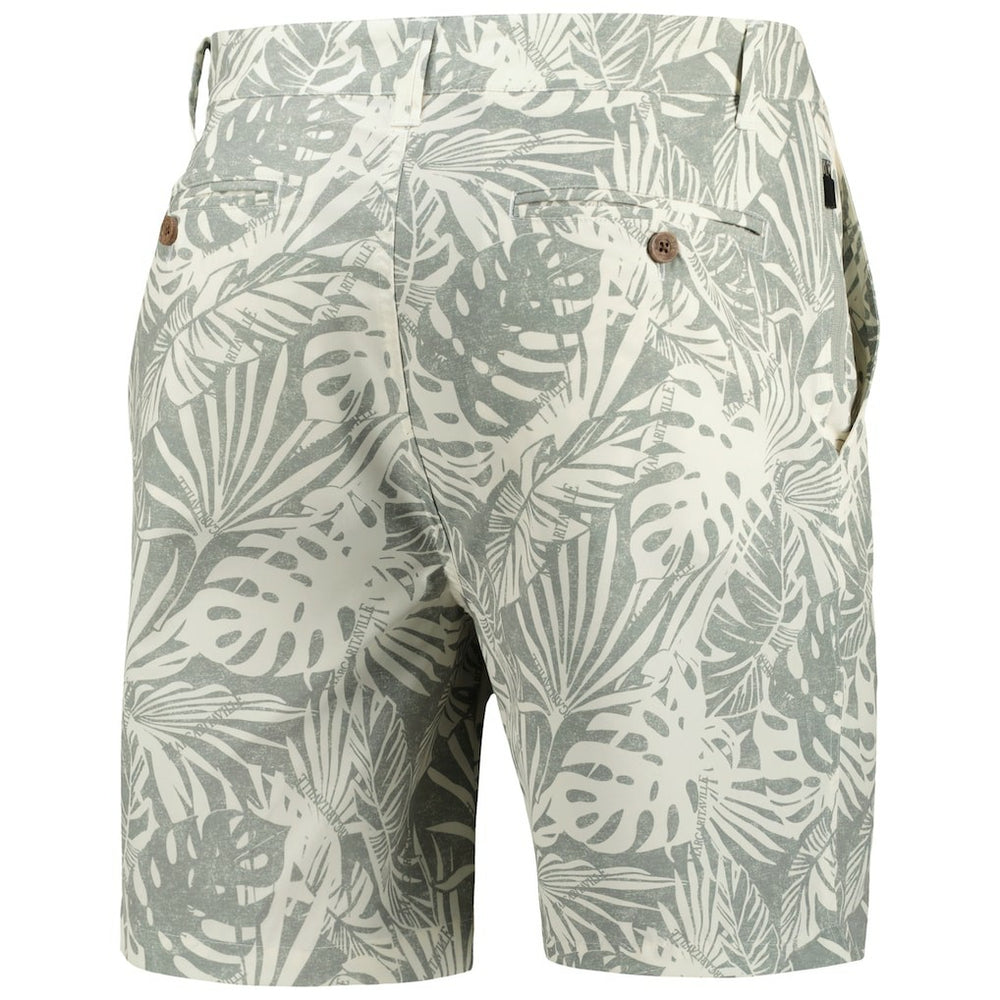 Margaritaville Sandwashed Monstera Print Amphib Shorts - Cleveland Browns Shorts