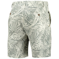 Margaritaville Sandwashed Monstera Print Amphib Shorts - Pittsburgh Steelers Shorts