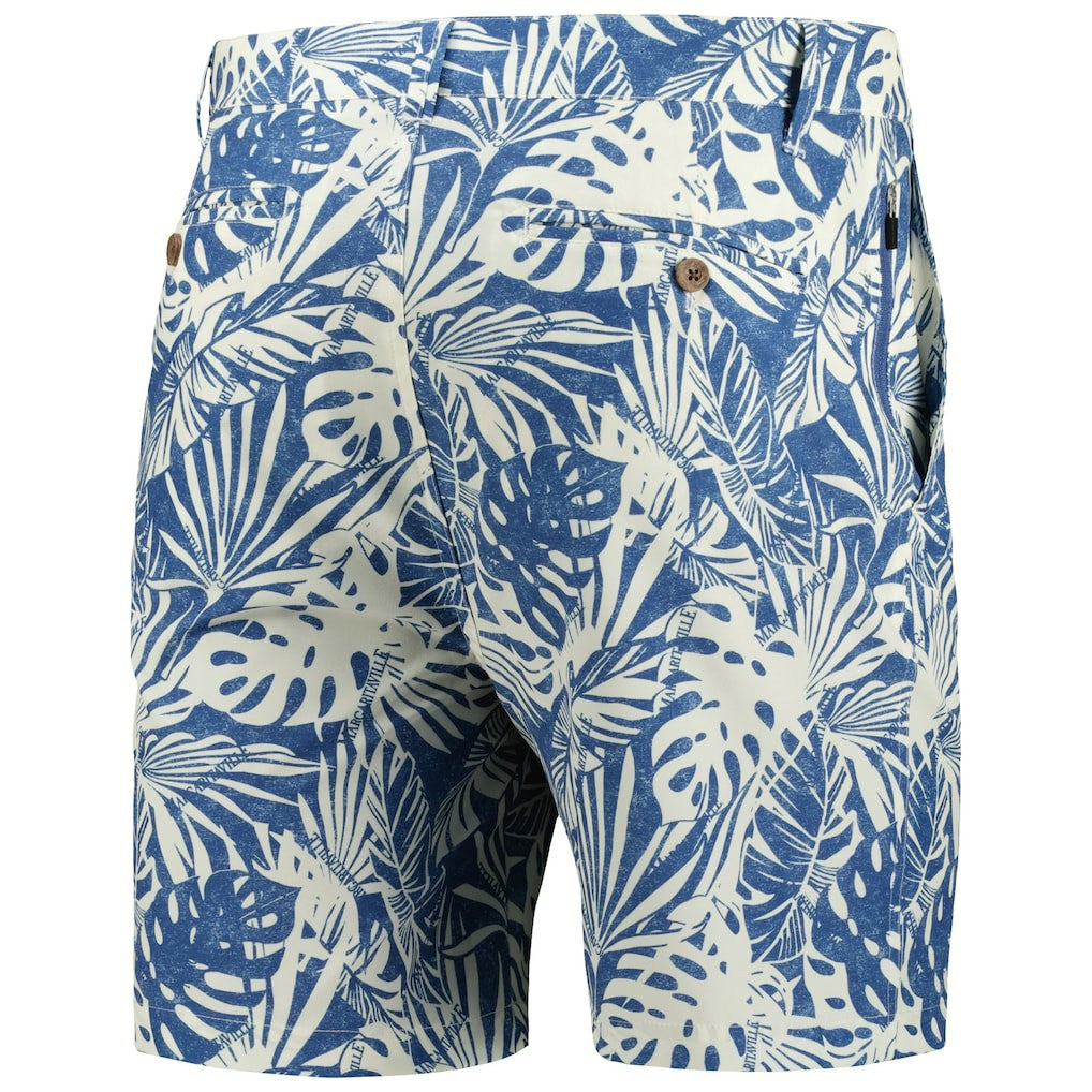Margaritaville Sandwashed Monstera Print Amphib Shorts - Chicago Bears Shorts