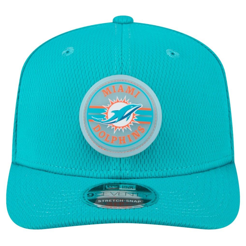 Adventure Patched 9SEVENTY Stretch-Snap Adjustable Hat - Miami Dolphins Hats