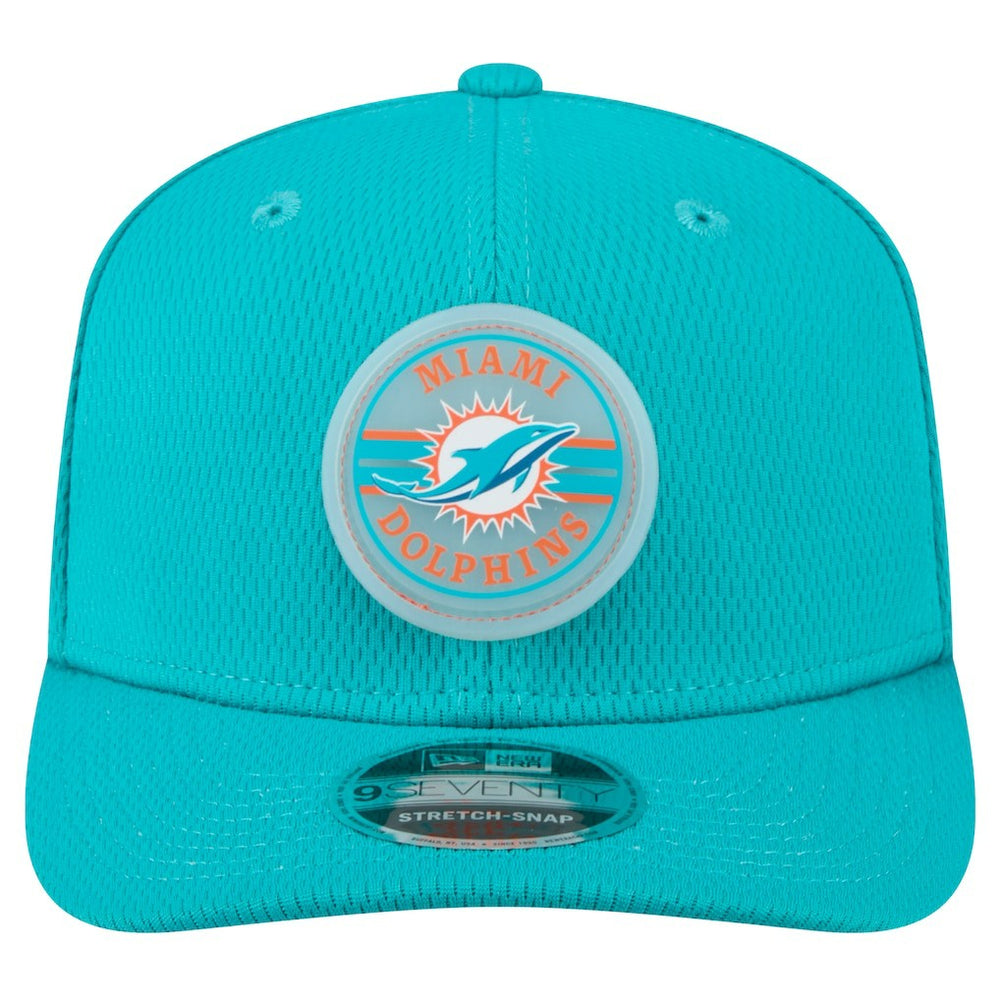 Adventure Patched 9SEVENTY Stretch-Snap Adjustable Hat - Miami Dolphins Hats