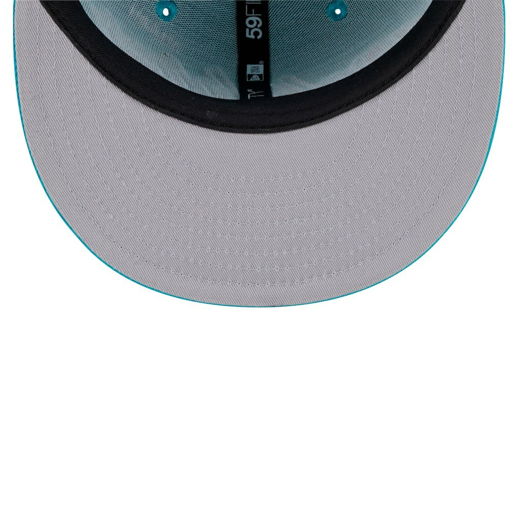 Script Sided 59FIFTY Fitted Hat - Miami Dolphins Hats