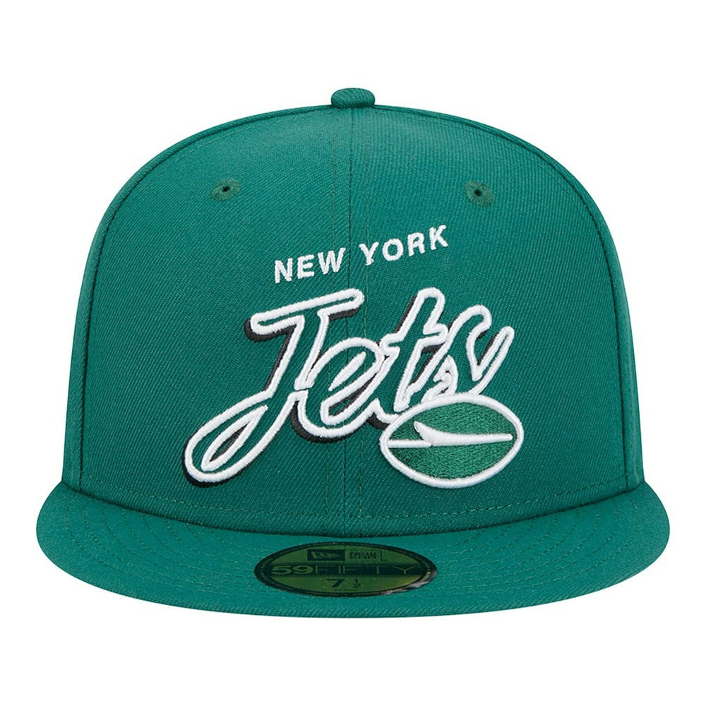 Script Sided 59FIFTY Fitted Hat - New York Jets Hats