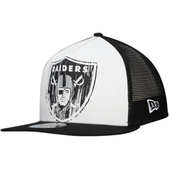 Distressed 9FIFTY A-Frame Snapback Hat - Las Vegas Raiders Hats