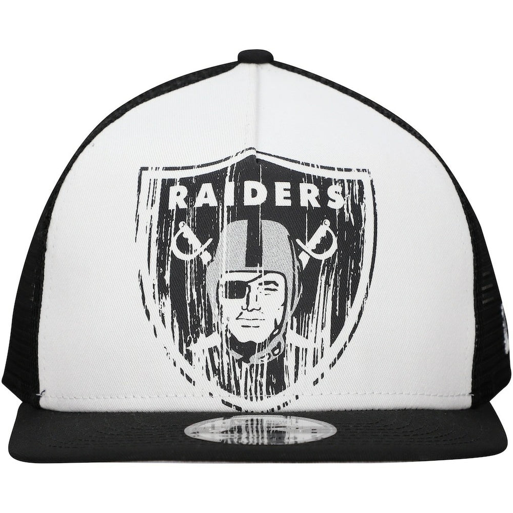 Distressed 9FIFTY A-Frame Snapback Hat - Las Vegas Raiders Hats