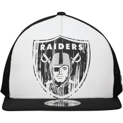 Distressed 9FIFTY A-Frame Snapback Hat - Las Vegas Raiders Hats