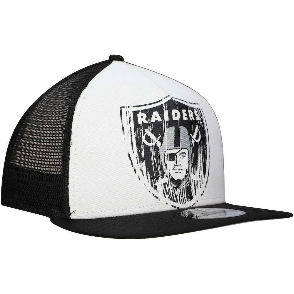 Distressed 9FIFTY A-Frame Snapback Hat - Las Vegas Raiders Hats
