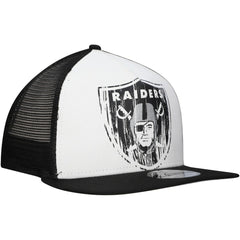 Distressed 9FIFTY A-Frame Snapback Hat - Las Vegas Raiders Hats