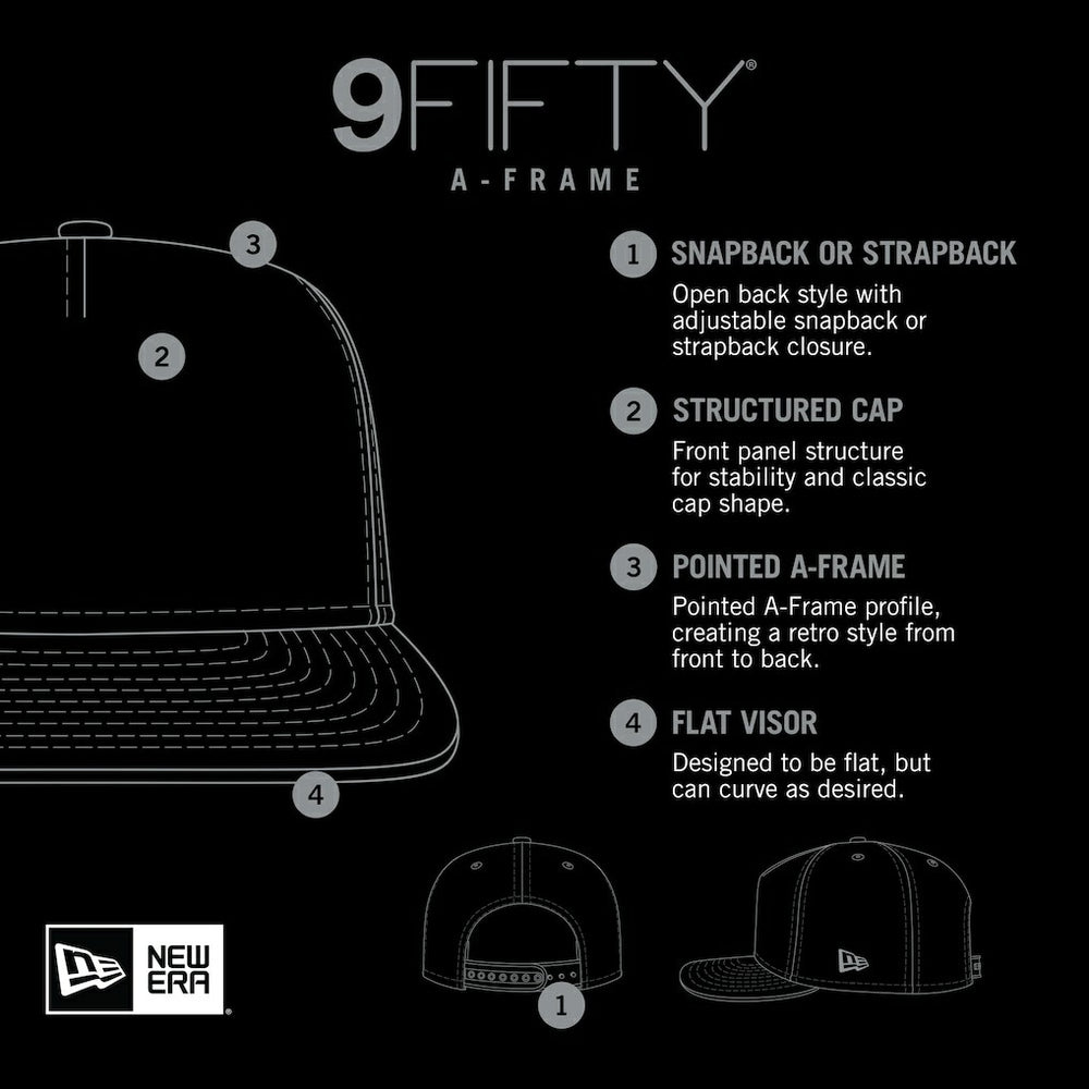 Distressed 9FIFTY A-Frame Snapback Hat - New York Giants Hats