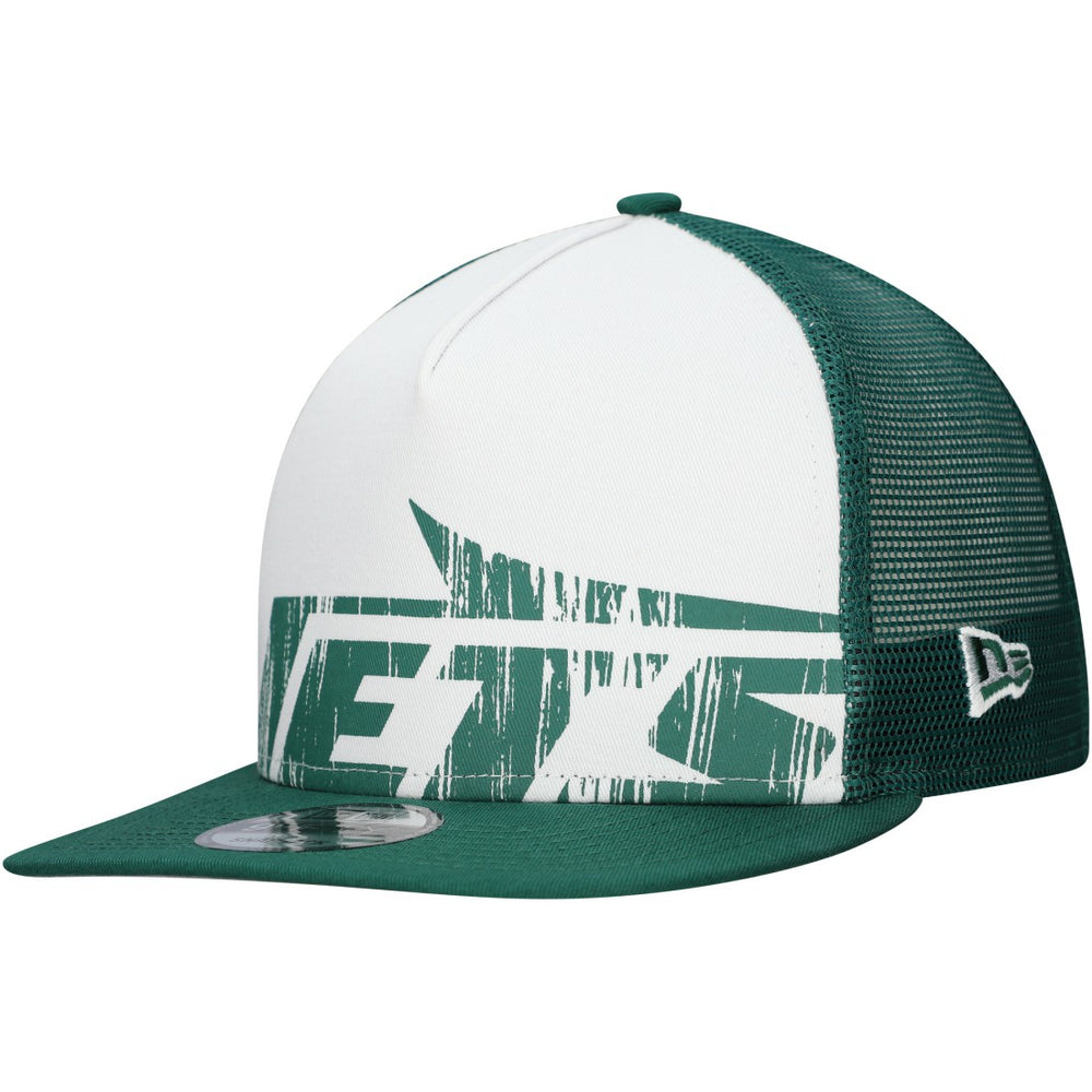 Distressed 9FIFTY A-Frame Snapback Hat - New York Jets Hats
