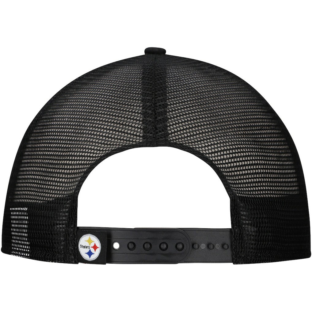 Distressed 9FIFTY A-Frame Snapback Hat - Pittsburgh Steelers Hats