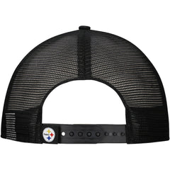 Distressed 9FIFTY A-Frame Snapback Hat - Pittsburgh Steelers Hats