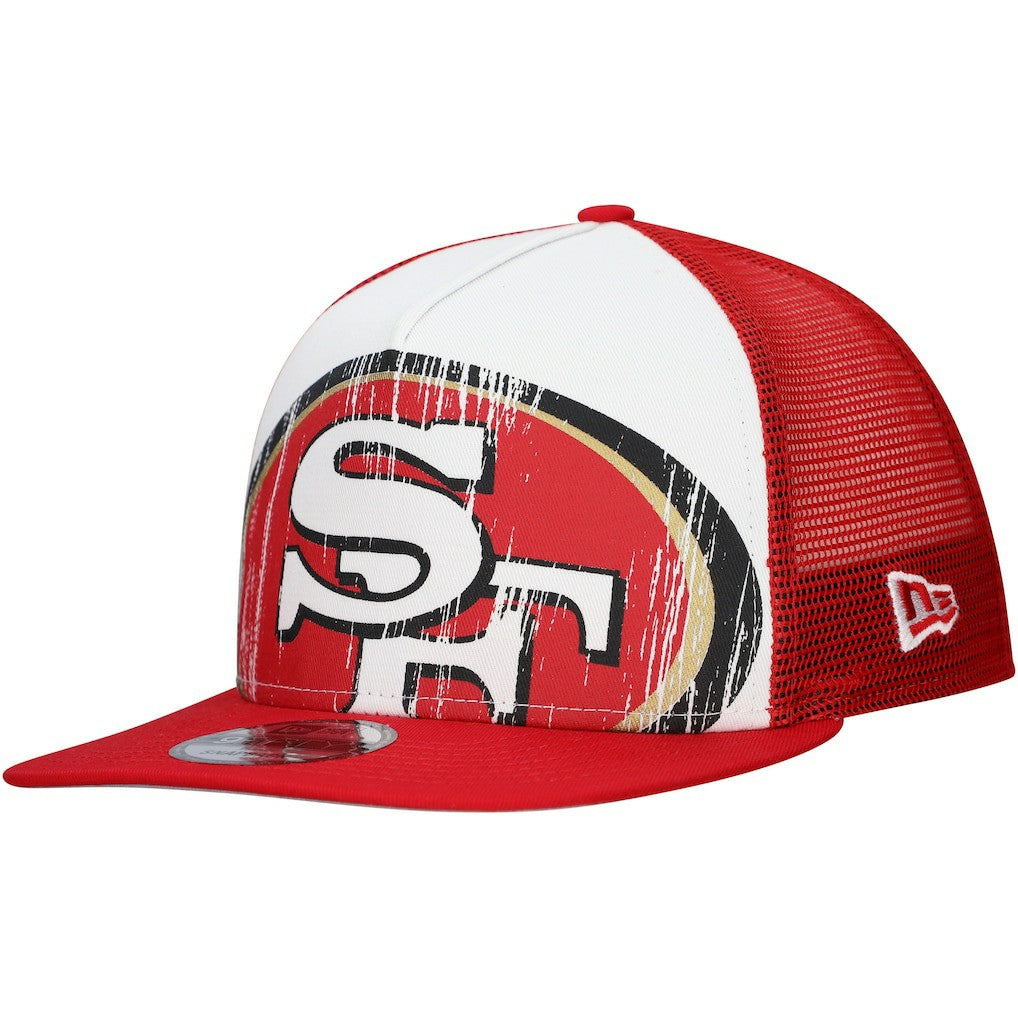 Distressed 9FIFTY A-Frame Snapback Hat - San Francisco 49ers Hats