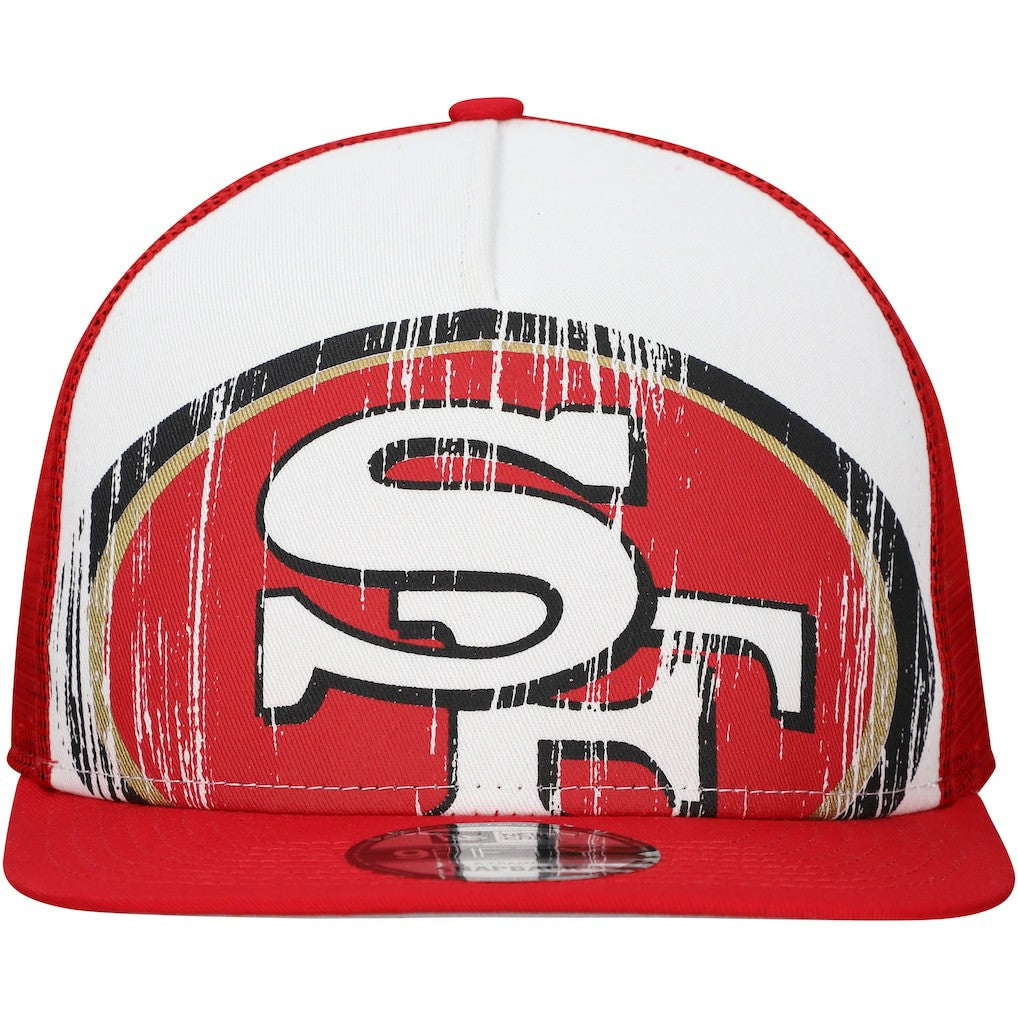 Distressed 9FIFTY A-Frame Snapback Hat - San Francisco 49ers Hats