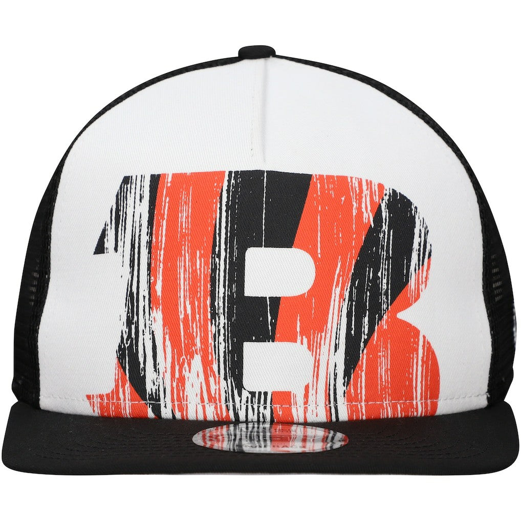 Distressed 9FIFTY A-Frame Snapback Hat - Cincinnati Bengals Hats