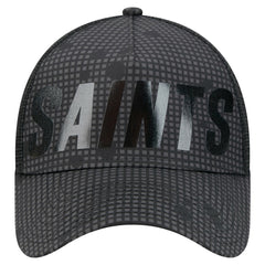 Midnight Ink Tonal Text A-Frame Trucker 9FORTY Adjustable Hat - New Orleans Saints Hats