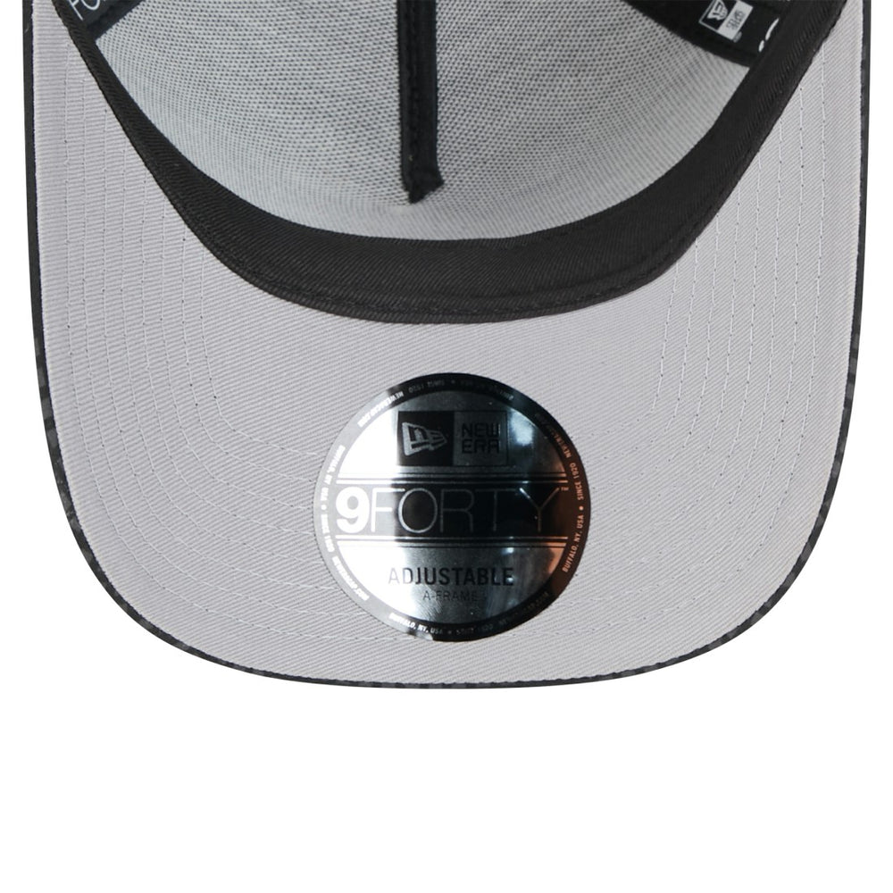 Throwback Midnight Ink Tonal Text A-Frame Trucker 9FORTY Adjustable Hat - New York Jets Hats
