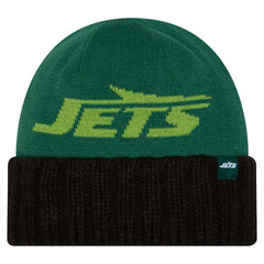 Oversize Cuffed Knit Hat - New York Jets Hats