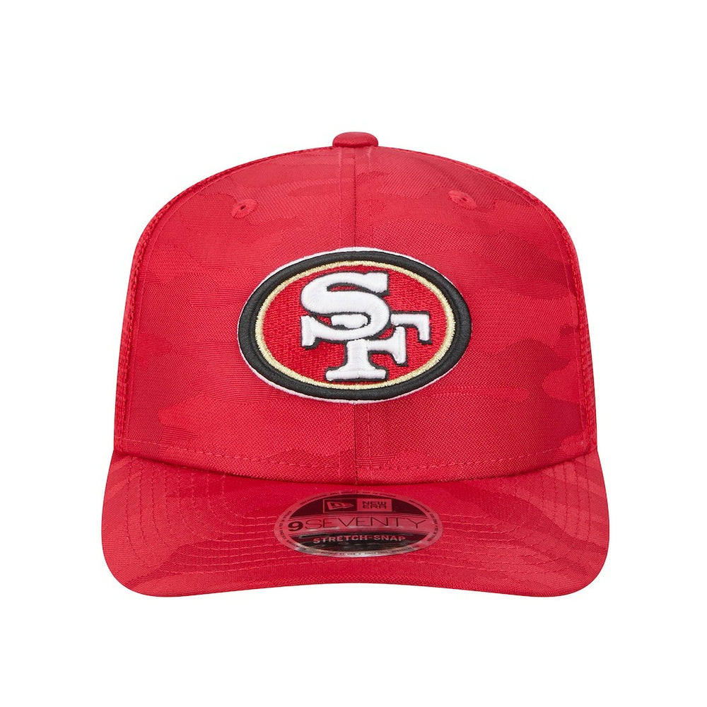 Adventure Camo Trucker 9SEVENTY Stretch-Snap Adjustable Hat - San Francisco 49ers Hats
