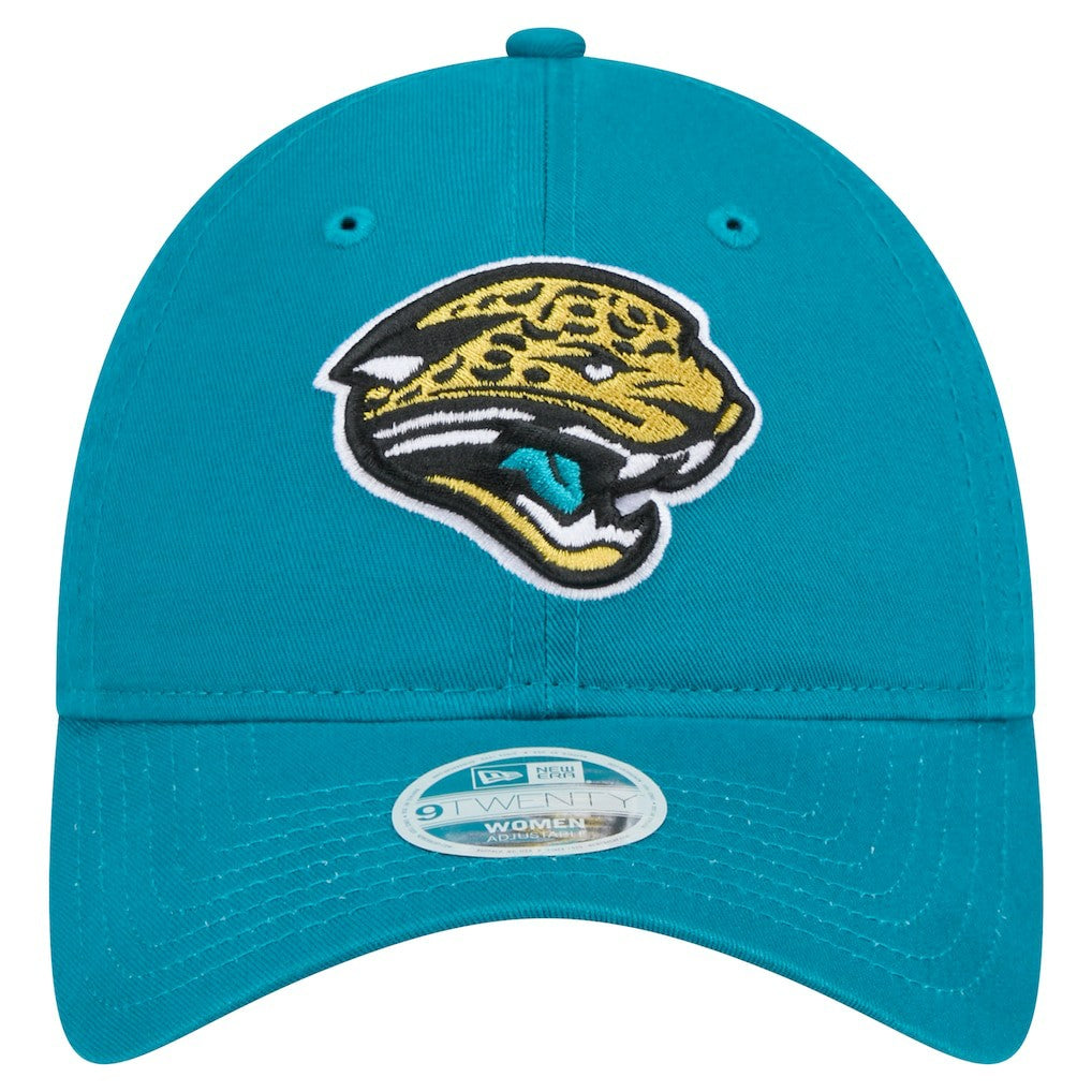 Women's Throwback Main Core Classic 2.0 9TWENTY Adjustable Hat - Jacksonville Jaguars Hats