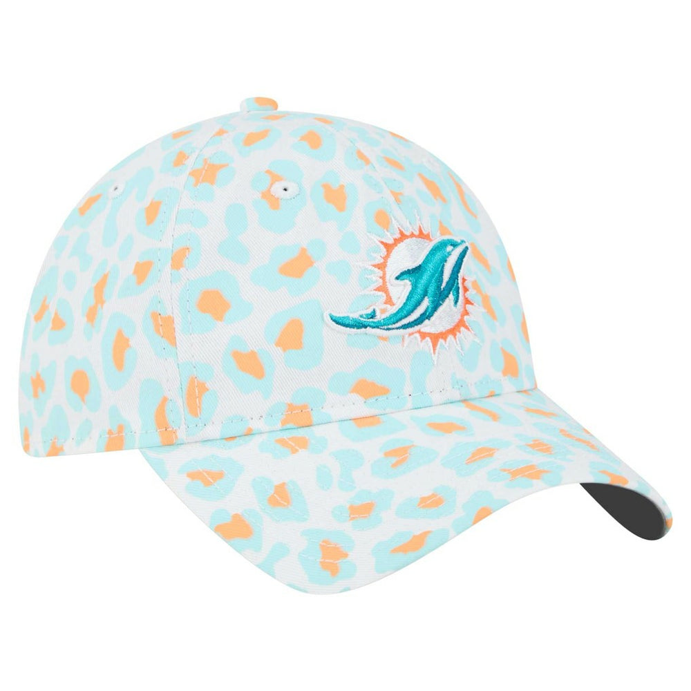 Women's Active Leopard 9TWENTY Adjustable Hat - Miami Dolphins Hats