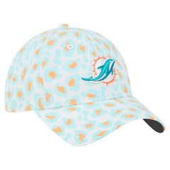 Women's Active Leopard 9TWENTY Adjustable Hat - Miami Dolphins Hats