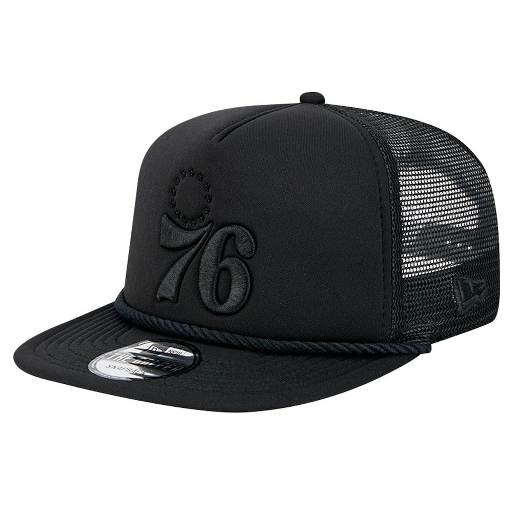 New Era Philadelphia 76ers Tone Foam Meshback Golfer Snapback Hat