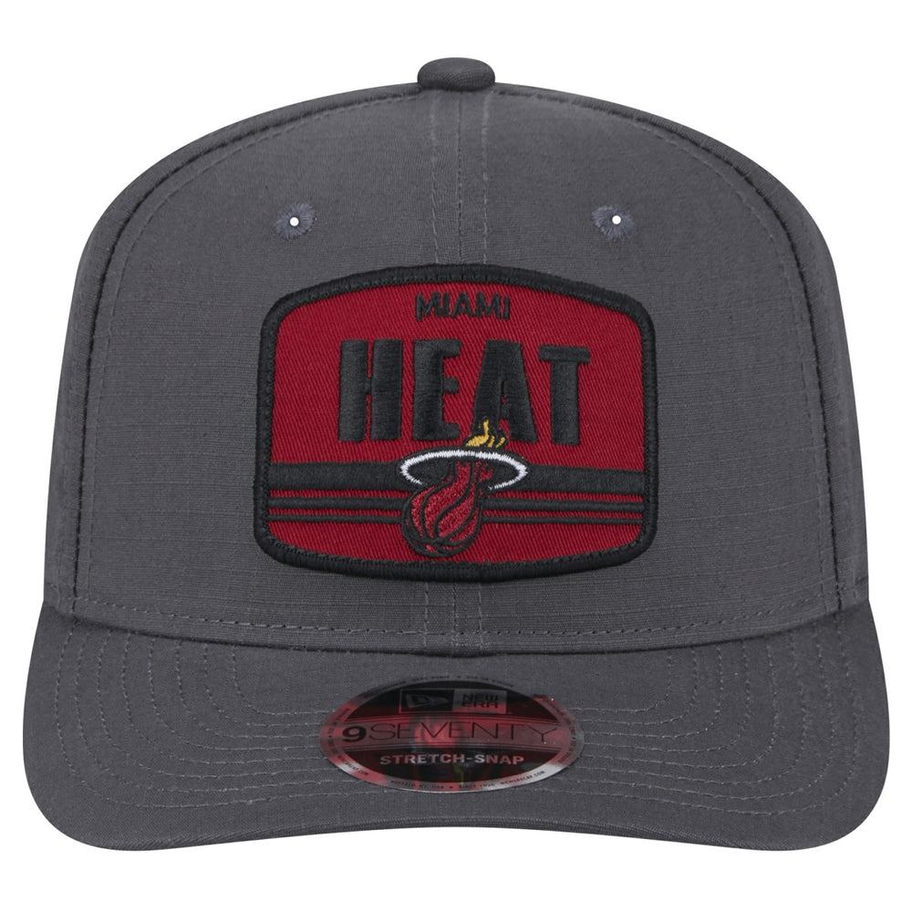 New Era Miami Heat Team Elevated Patch 9SEVENTY Adjustable Hat