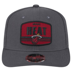 New Era Miami Heat Team Elevated Patch 9SEVENTY Adjustable Hat