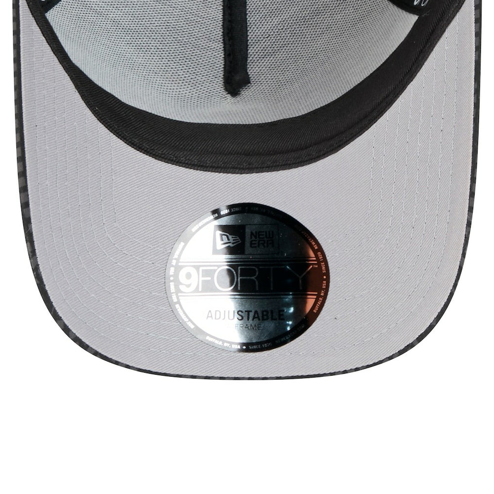 New Era Chicago Bulls Male Adult Midnight Ink Tonal A-Frame Trucker 9FORTY Adjustable Hat