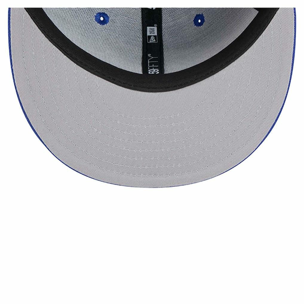 New Era Philadelphia 76ers Sport Night Script Sided 59FIFTY Fitted Hat