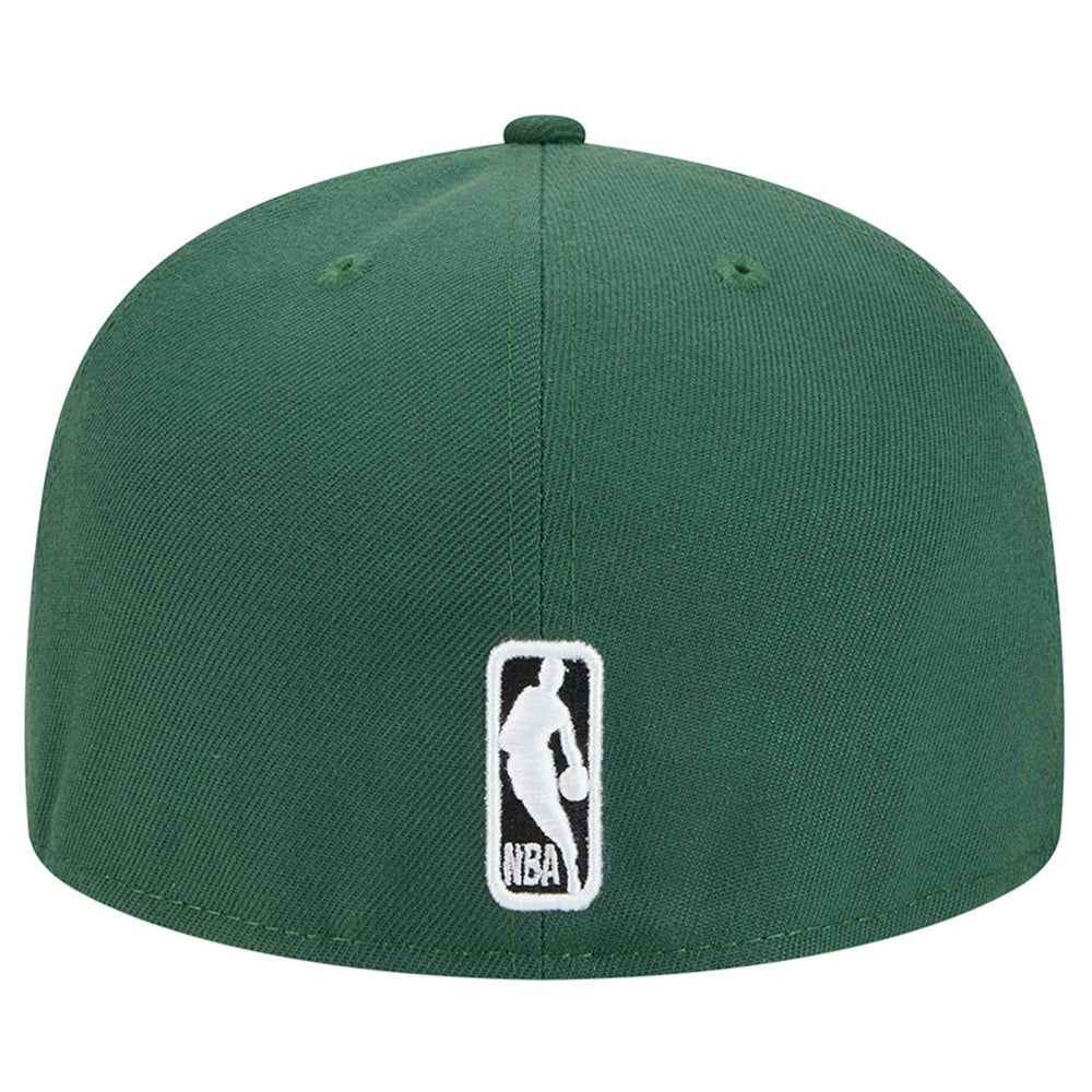 New Era Milwaukee Bucks Sport Night Script Sided 59FIFTY Fitted Hat