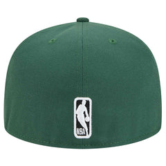 New Era Milwaukee Bucks Sport Night Script Sided 59FIFTY Fitted Hat