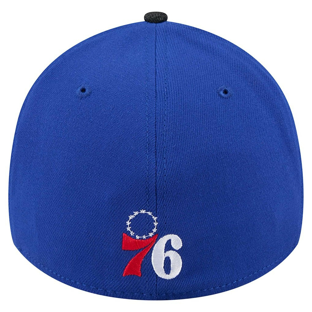 New Era Philadelphia 76ers Sport Night Visor Hit 39THIRTY Flex Hat
