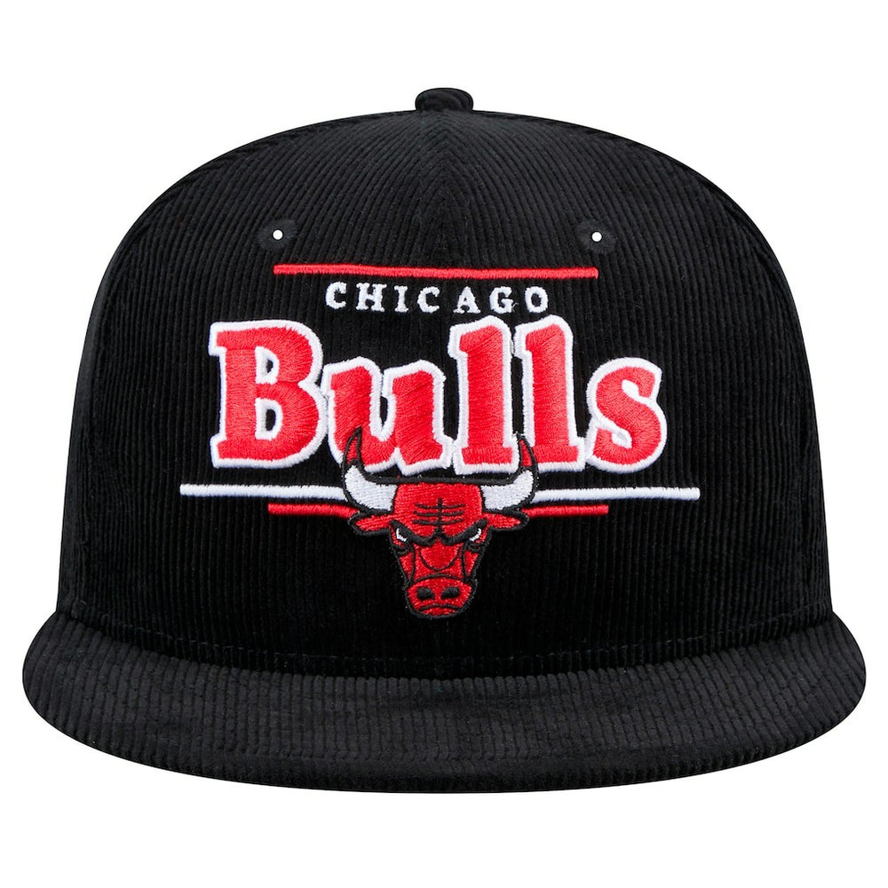 New Era Chicago Bulls Throwback Display Corduroy 9FIFTY Snapback Hat