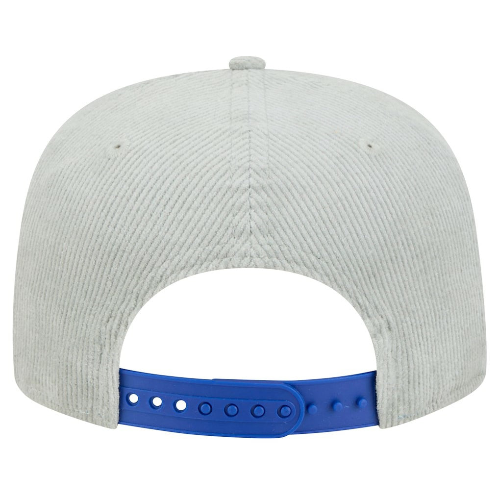 New Era Philadelphia 76ers Throwback Corduroy Golfer Snapback Hat