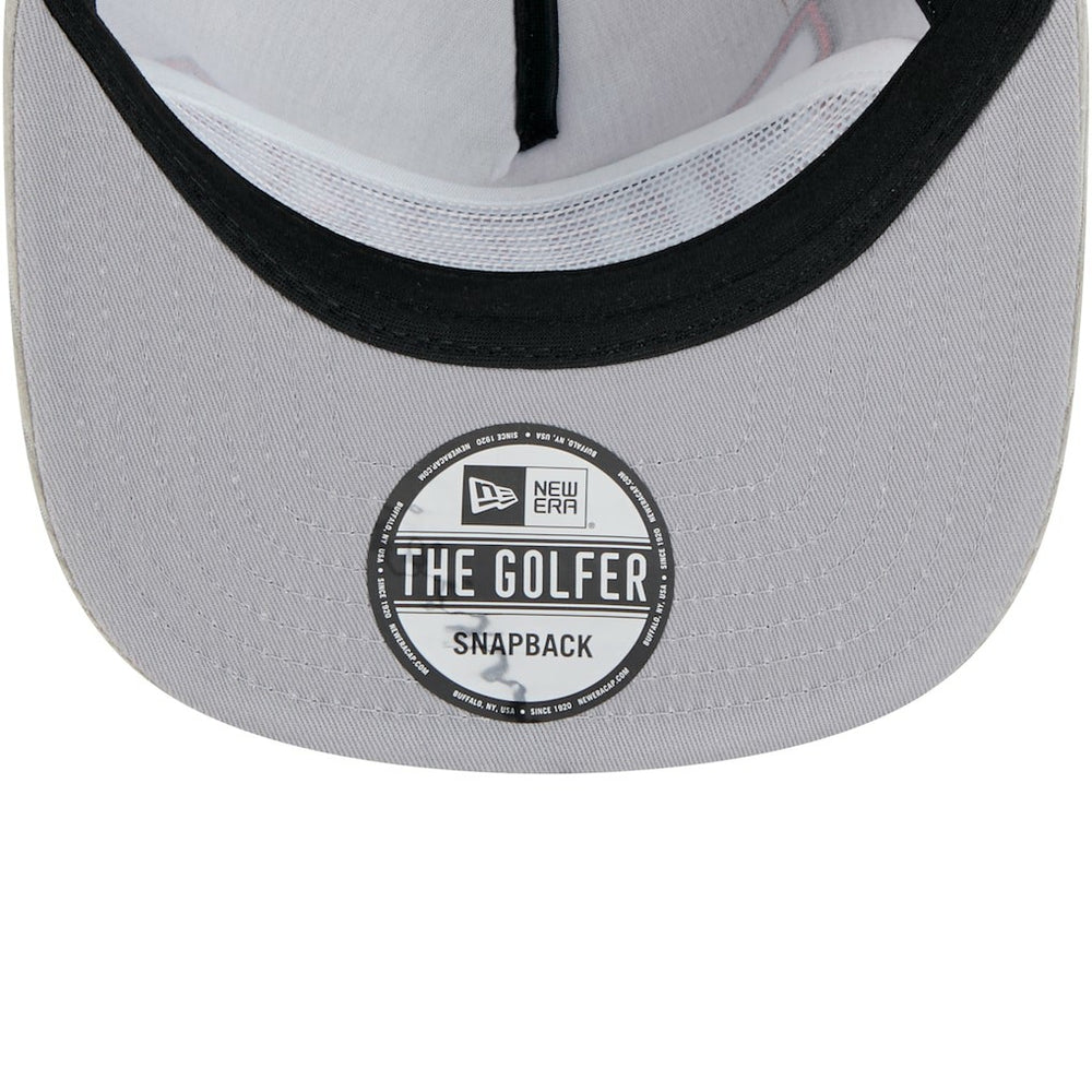 New Era Chicago Bulls Throwback Corduroy Golfer Snapback Hat