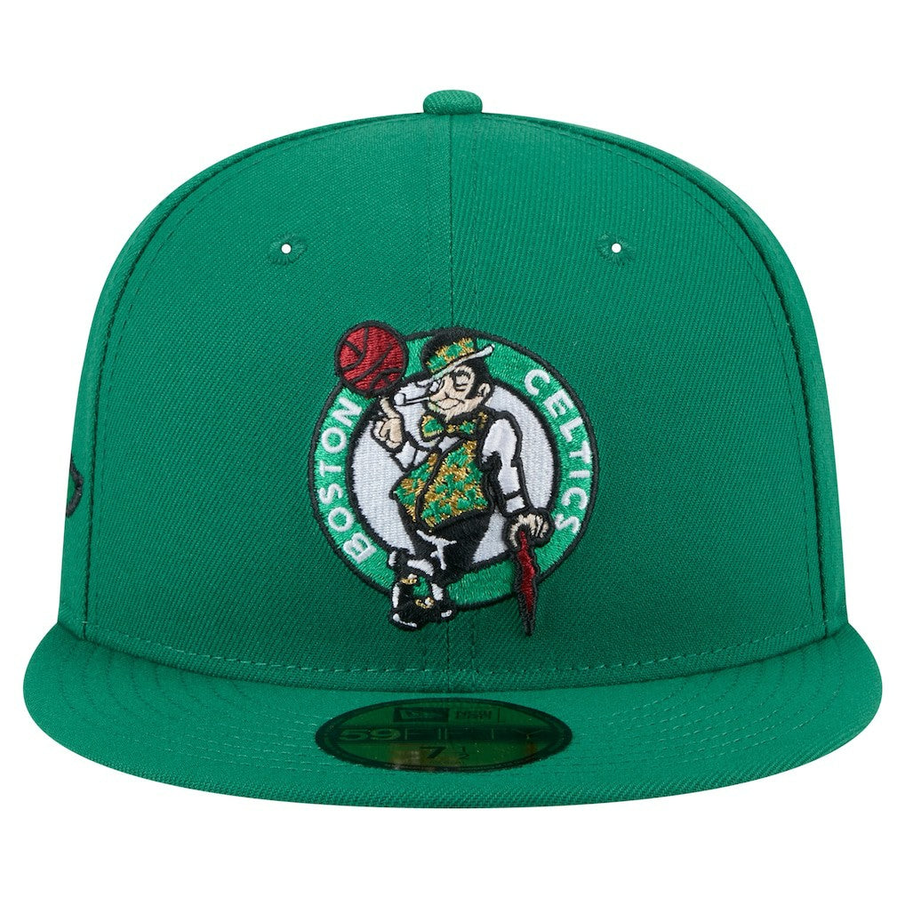 New Era Boston Celtics Throwback Pennant 59FIFTY Fitted Hat