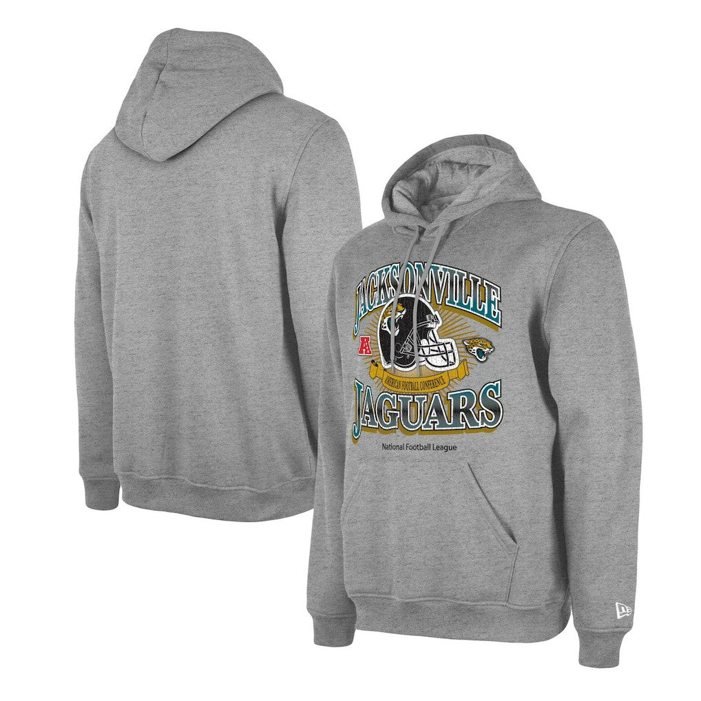 Retro Pullover Hoodie - Jacksonville Jaguars Hoodies