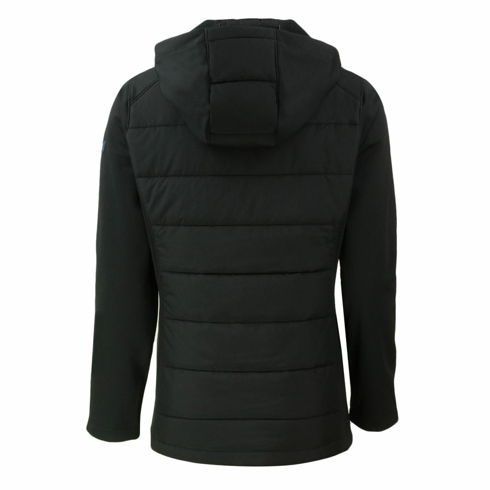 Cutter & Buck Women's Evoke PrimaLoft Hybrid Eco Softshell Recycled Full-Zip Hooded Jacket - Detroit Lions Jackets