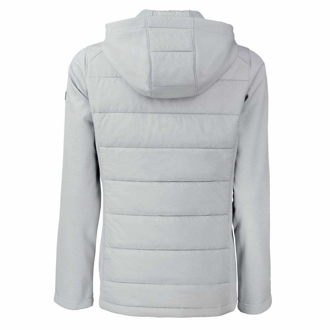 Cutter & Buck Women's Evoke PrimaLoft Hybrid Eco Softshell Recycled Full-Zip Hooded Jacket - Detroit Lions Jackets