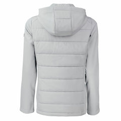 Cutter & Buck Women's Evoke PrimaLoft Hybrid Eco Softshell Recycled Full-Zip Hooded Jacket - Detroit Lions Jackets