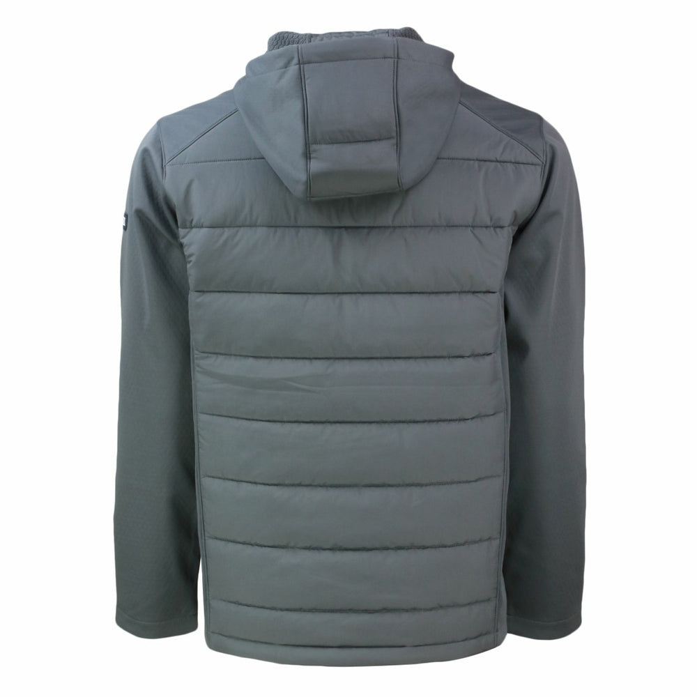 Cutter & Buck Evoke PrimaLoft Hybrid Eco Softshell Recycled Full-Zip Hooded Jacket - Detroit Lions Jackets