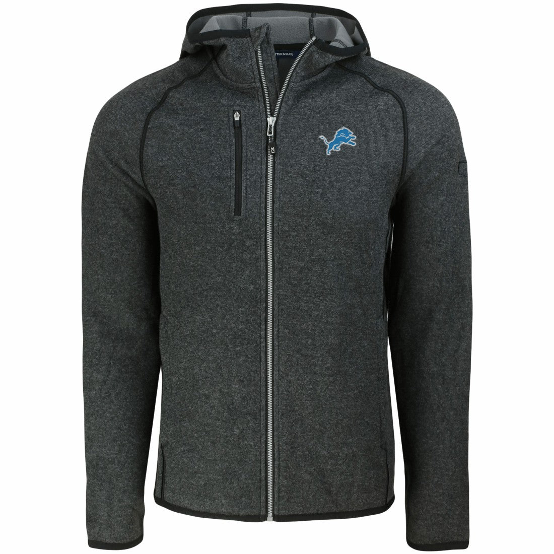 Cutter & Buck Mainsail Full-Zip Hooded Jacket - Detroit Lions Jackets