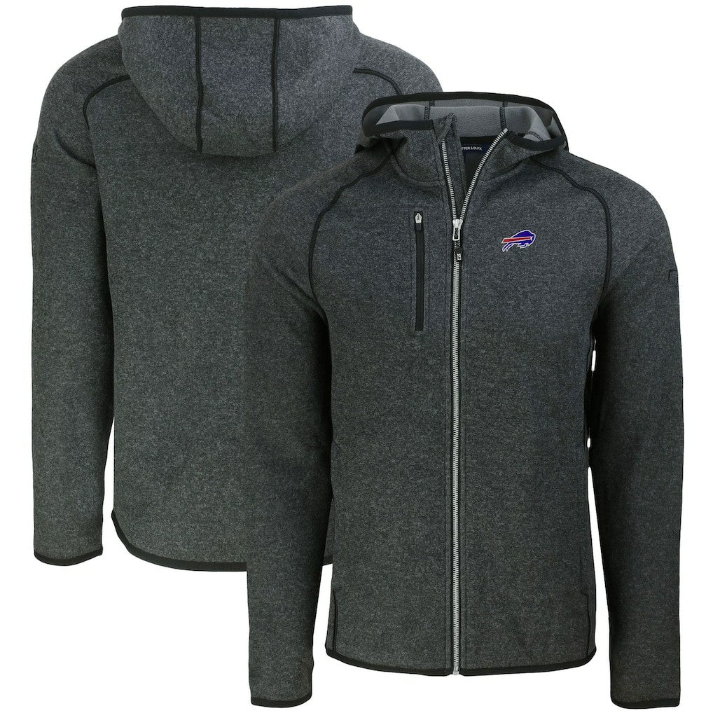 Cutter & Buck Mainsail Full-Zip Hooded Jacket - Buffalo Bills Jackets